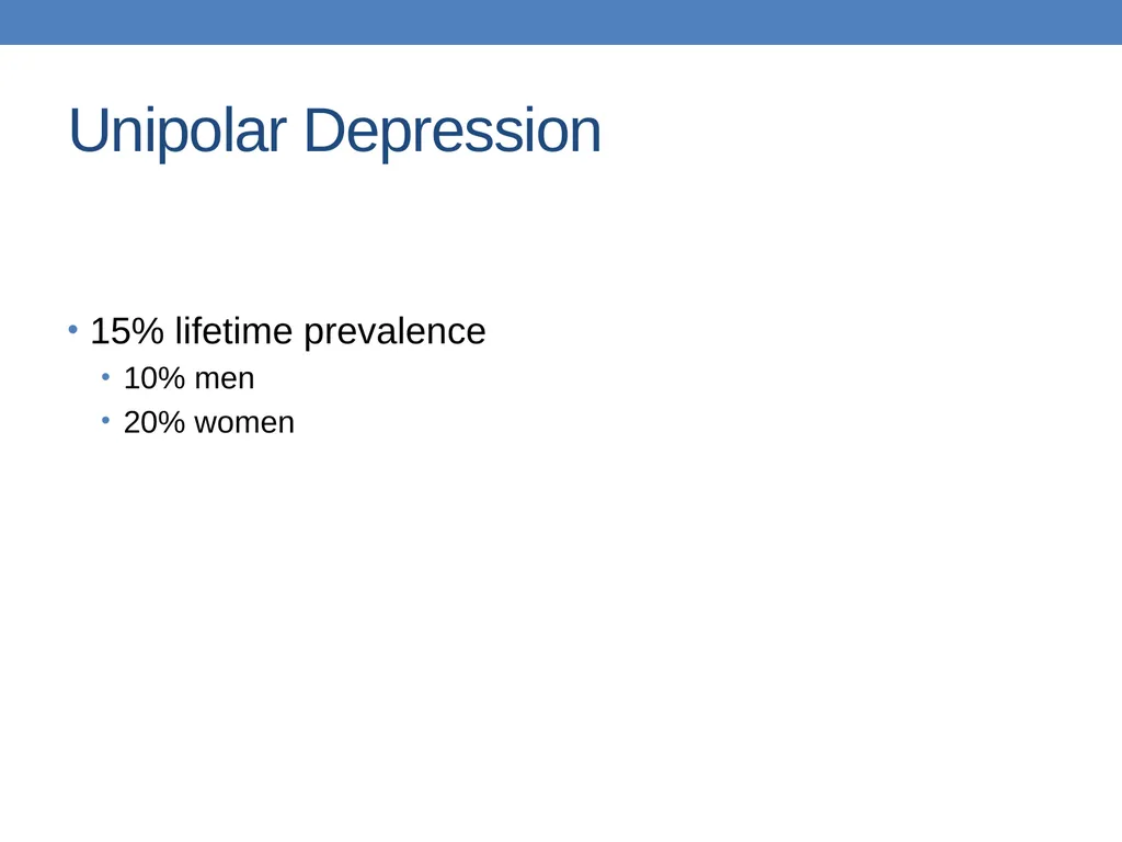 Title Slide Approach to Depression in Primary Care - slide 11 of 56