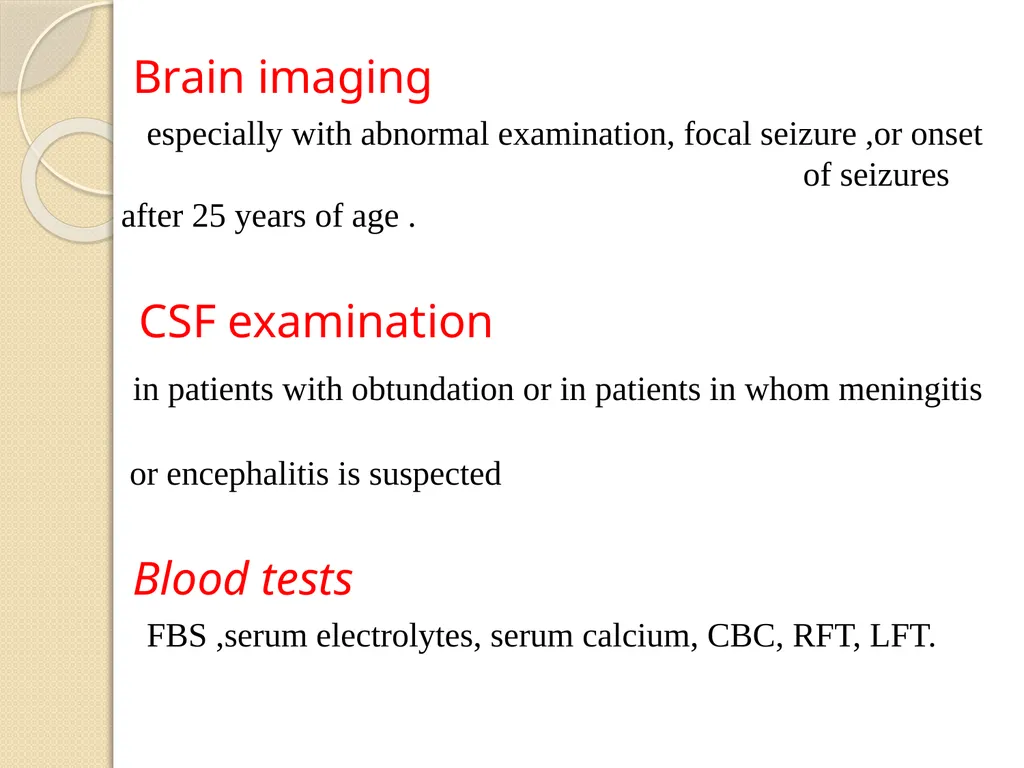 Epilepsy Definitions Seizure: Is a sudden - slide 26 of 41