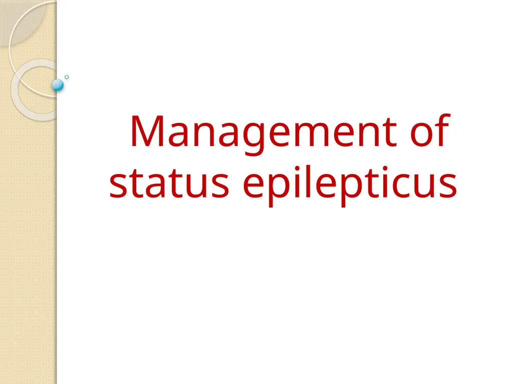 Epilepsy Definitions Seizure: Is a sudden - slide 38 of 41