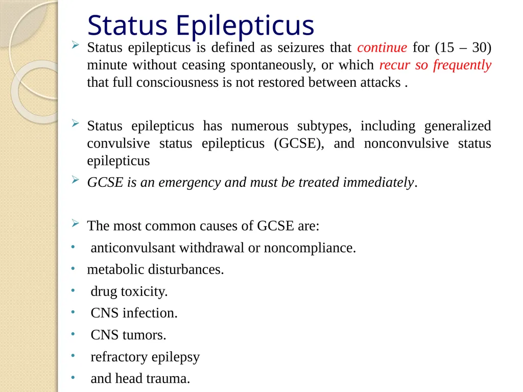 Epilepsy Definitions Seizure: Is a sudden - slide 36 of 41