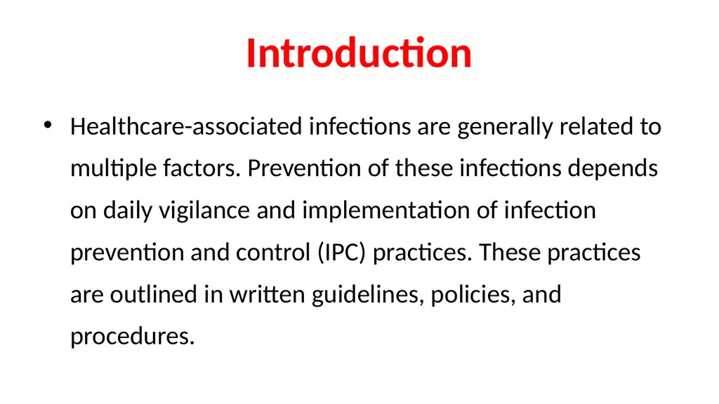 Audits in Infection Prevention and Control Dr. Ved - slide 4 of 20