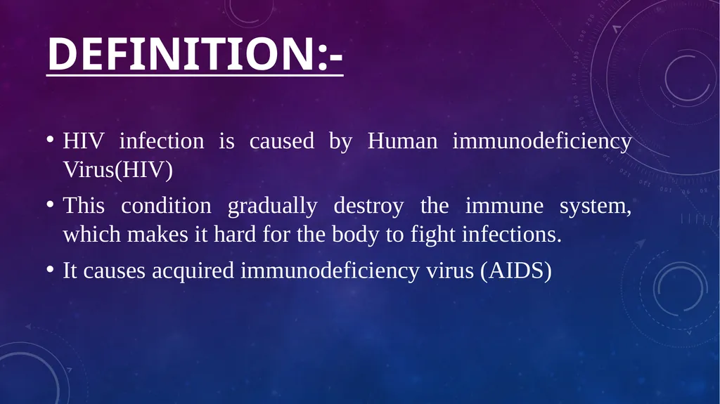 objective Introduce the HIV Define the HIV Discuss - slide 3 of 23