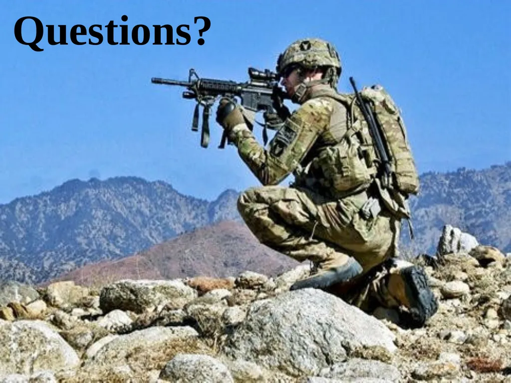 Tactical Field Care 1a Introduction to Tactical - slide 13 of 13