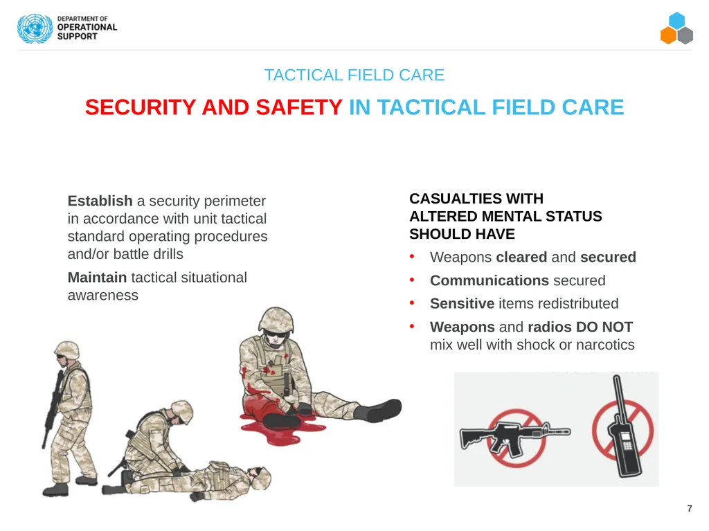 FIELD MEDICAL ASSISTANT COURSE (FMAC) MODULE 04: - slide 7 of 17