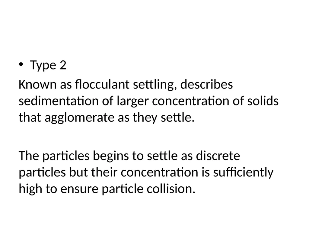 Sedimentation Sedimentation is a physical - slide 4 of 25