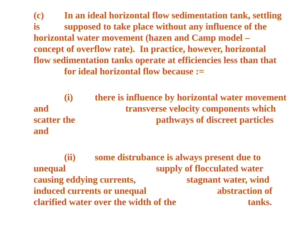Sedimentation Sedimentation is a physical - slide 15 of 25