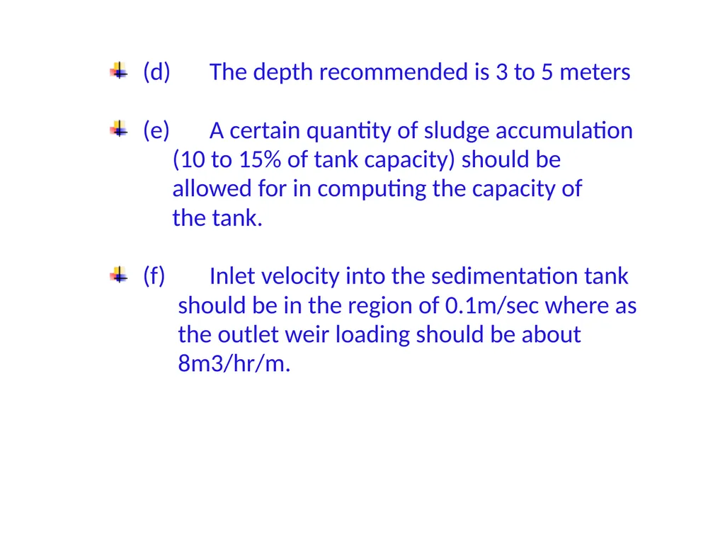 Sedimentation Sedimentation is a physical - slide 24 of 25