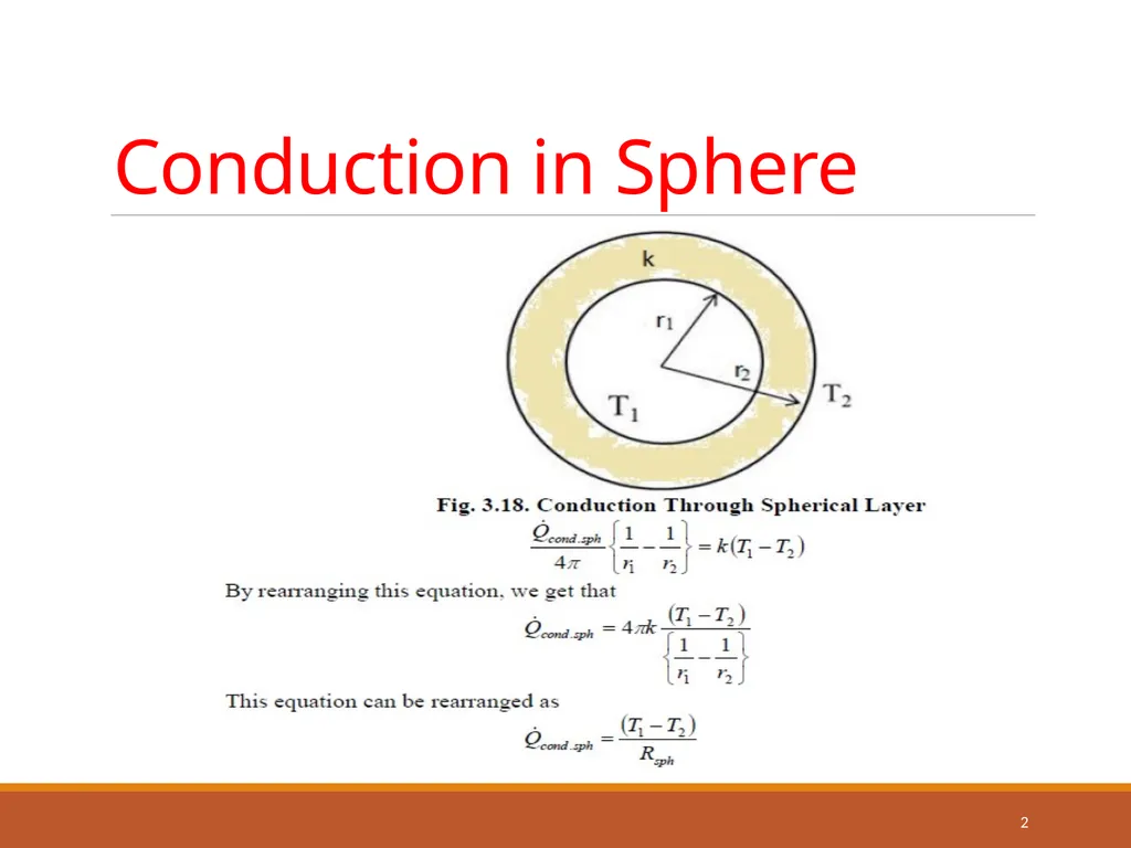 Conduction in Sphere 1 Conduction in Sphere 2 - slide 2 of 22