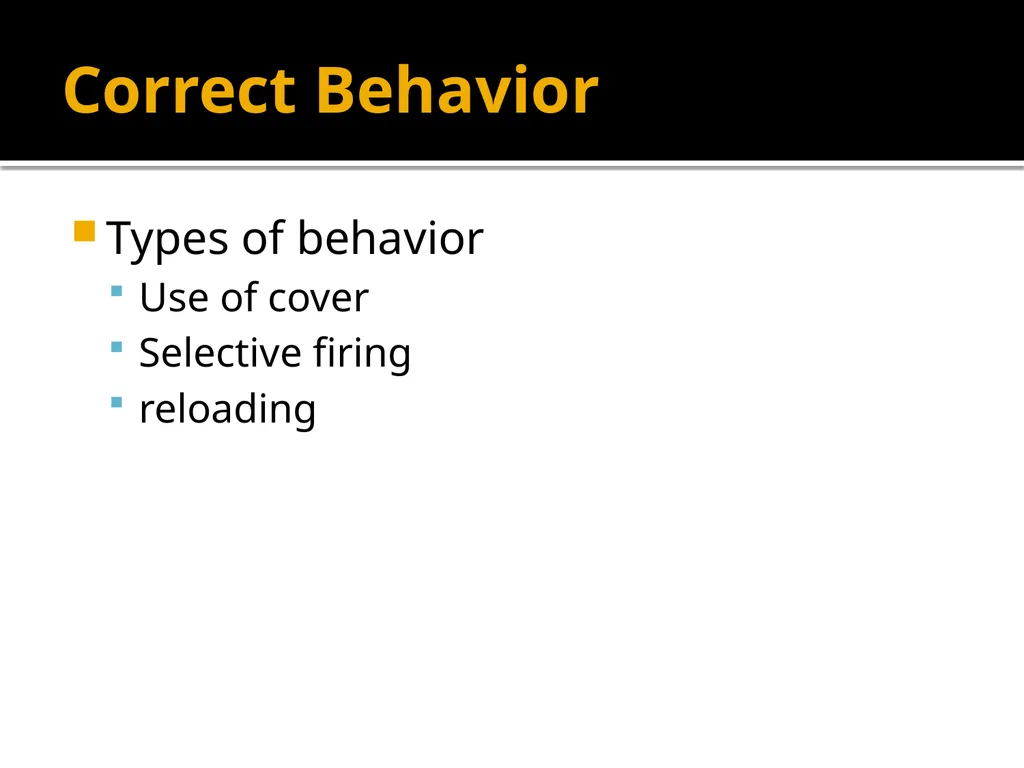 Squad Tactics and Artificial Intelligence Matt - slide 9 of 52
