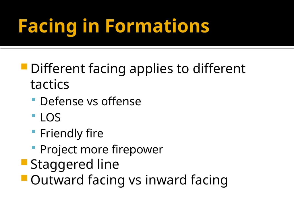 Squad Tactics and Artificial Intelligence Matt - slide 39 of 52