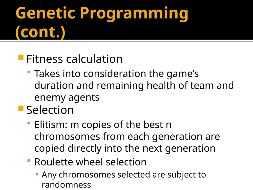Squad Tactics and Artificial Intelligence Matt - slide 51 of 52