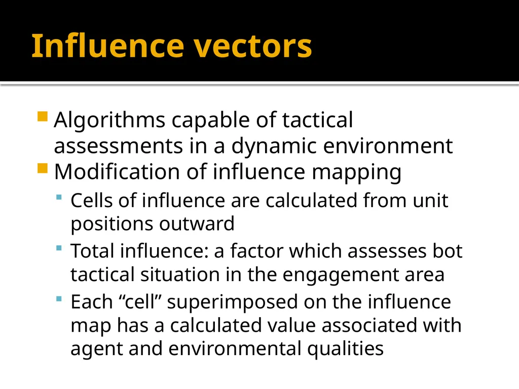 Squad Tactics and Artificial Intelligence Matt - slide 48 of 52