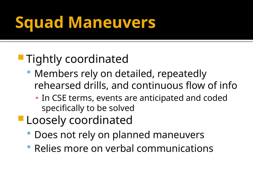 Squad Tactics and Artificial Intelligence Matt - slide 22 of 52