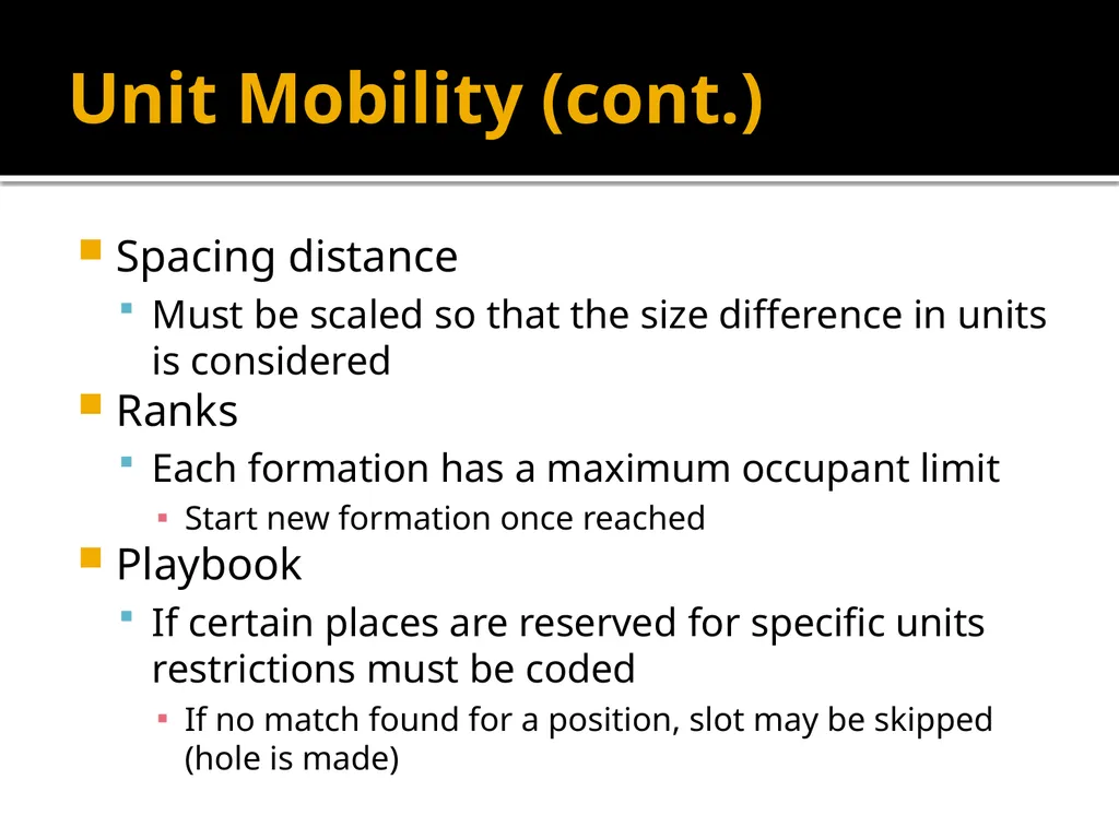 Squad Tactics and Artificial Intelligence Matt - slide 43 of 52
