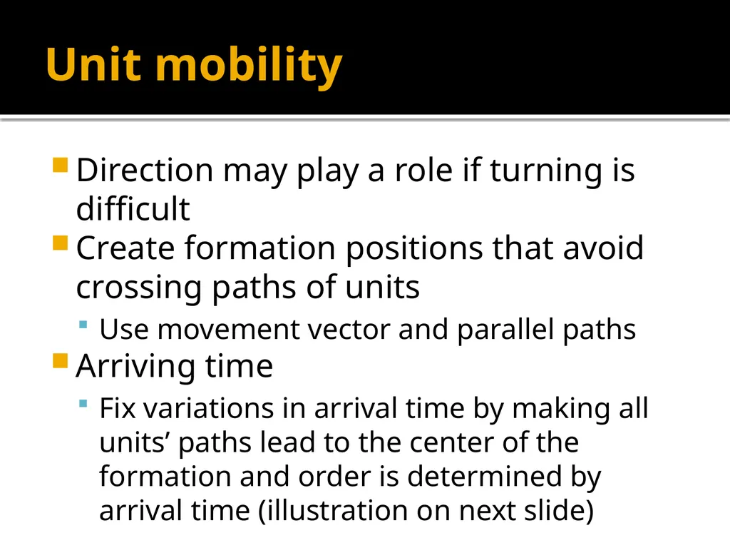 Squad Tactics and Artificial Intelligence Matt - slide 41 of 52