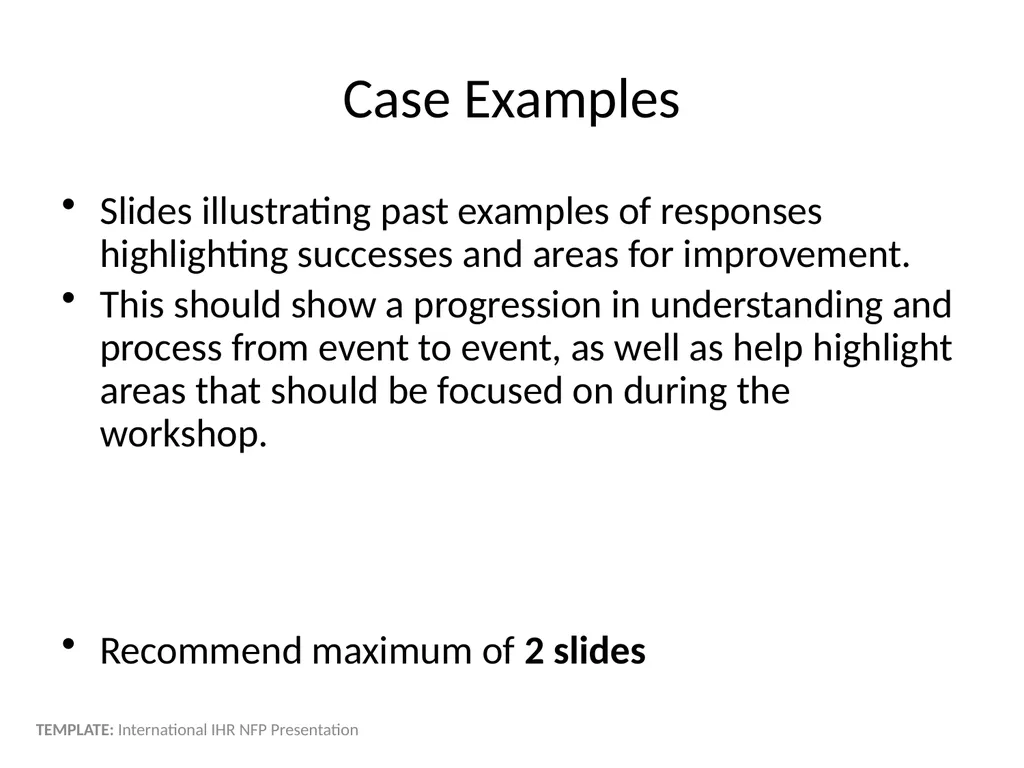 International IHR NFP Presentation Name - slide 9 of 13