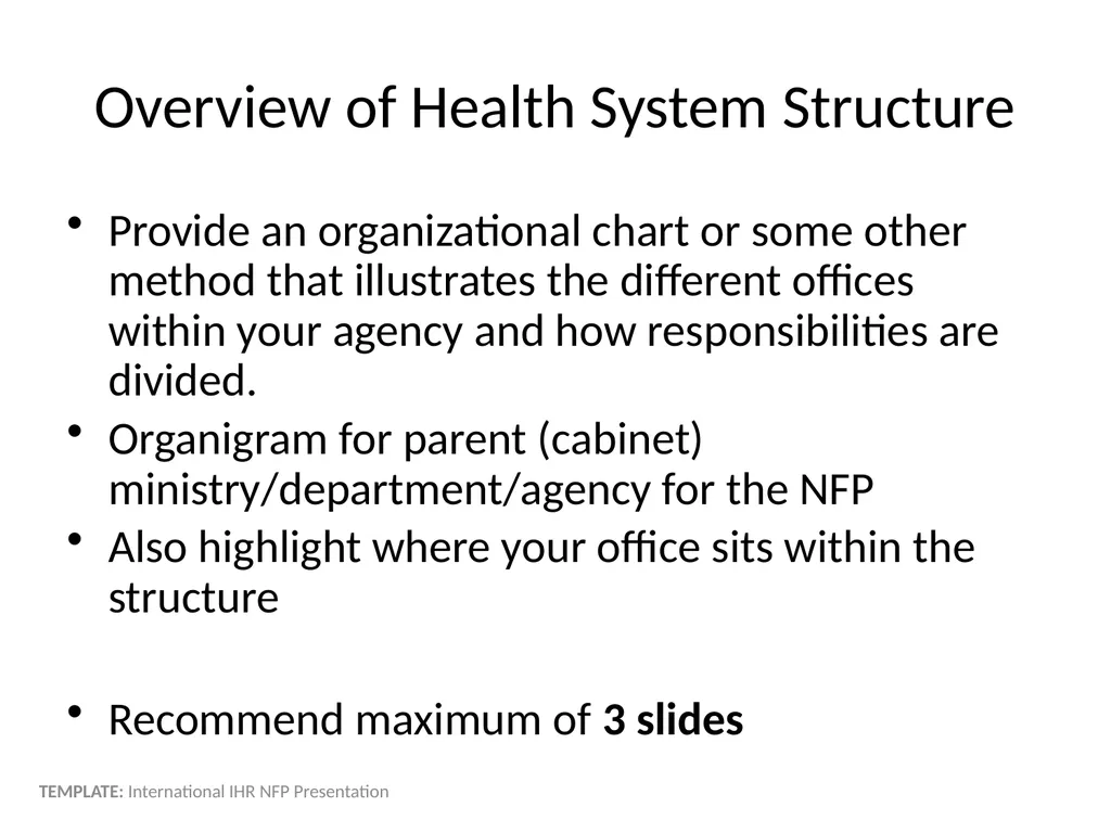 International IHR NFP Presentation Name - slide 5 of 13
