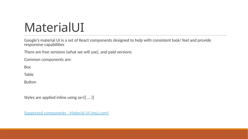 Tech Stack MERN Mongo (DB) Express (API Server - slide 13 of 25