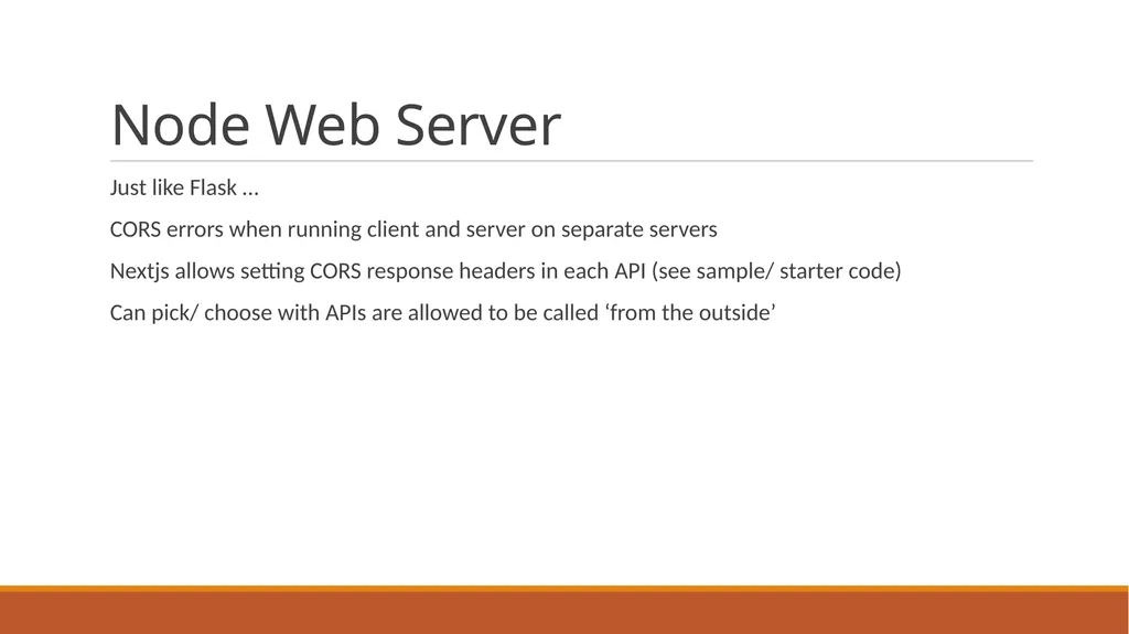 Tech Stack MERN Mongo (DB) Express (API Server - slide 9 of 25