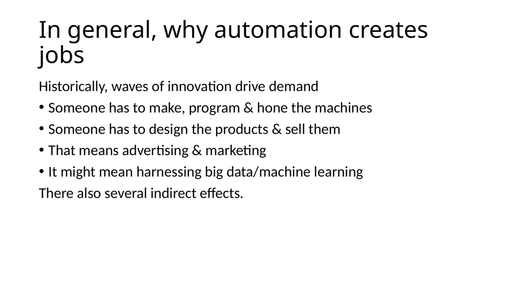 Notes for Wednesday Podcast on Future of Work In - slide 2 of 15