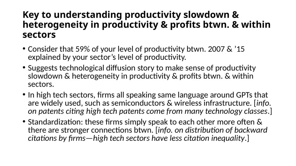 Notes for Wednesday Podcast on Future of Work In - slide 10 of 15