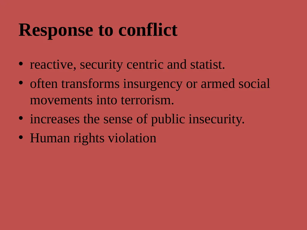 Issues of Peace and Conflict in NE India Barnali - slide 5 of 7