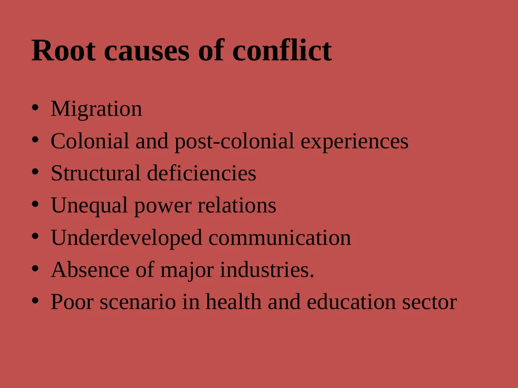 Issues of Peace and Conflict in NE India Barnali - slide 3 of 7