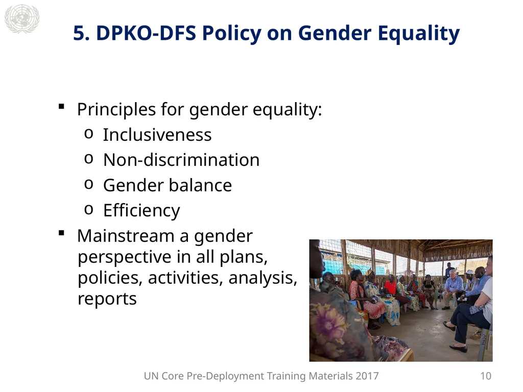 Module 2: Mandated Tasks of United Nations - slide 17 of 27