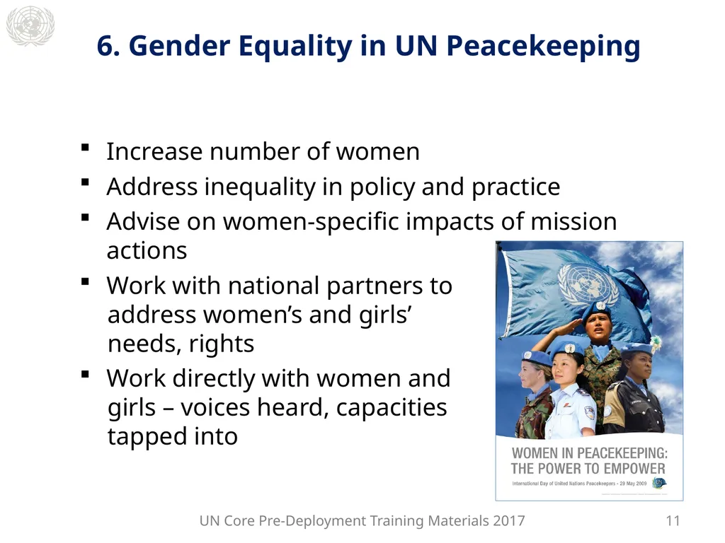 Module 2: Mandated Tasks of United Nations - slide 18 of 27