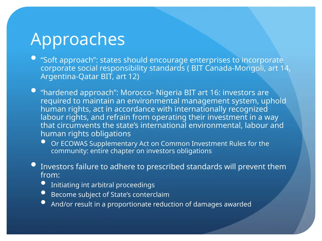 Right to development and Obligations for Investors - slide 5 of 7