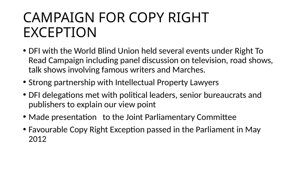 MARRAKESH TREATY INDIAN PERSPECTIVE By Dipendra - slide 3 of 7