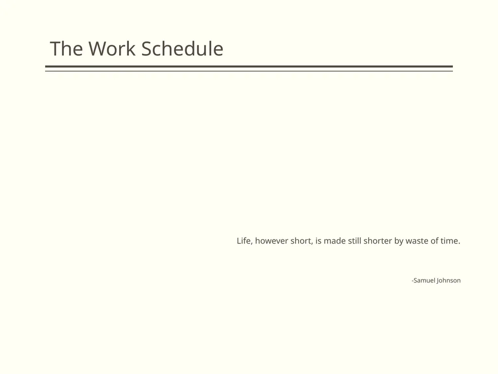 Choosing a Topic Intensive Regular Program EAW - - slide 14 of 20