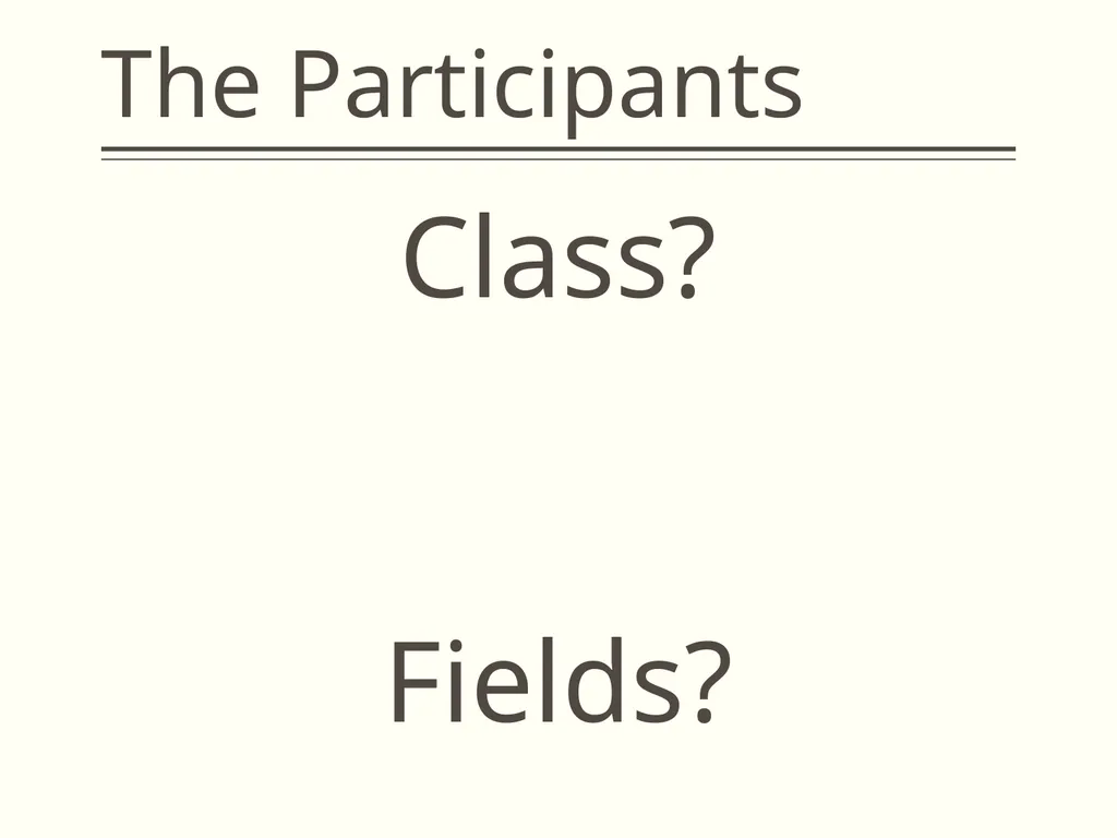 Choosing a Topic Intensive Regular Program EAW - - slide 2 of 20