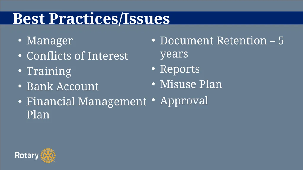 TITLE D6780 Grant Qualification & Management - slide 19 of 52
