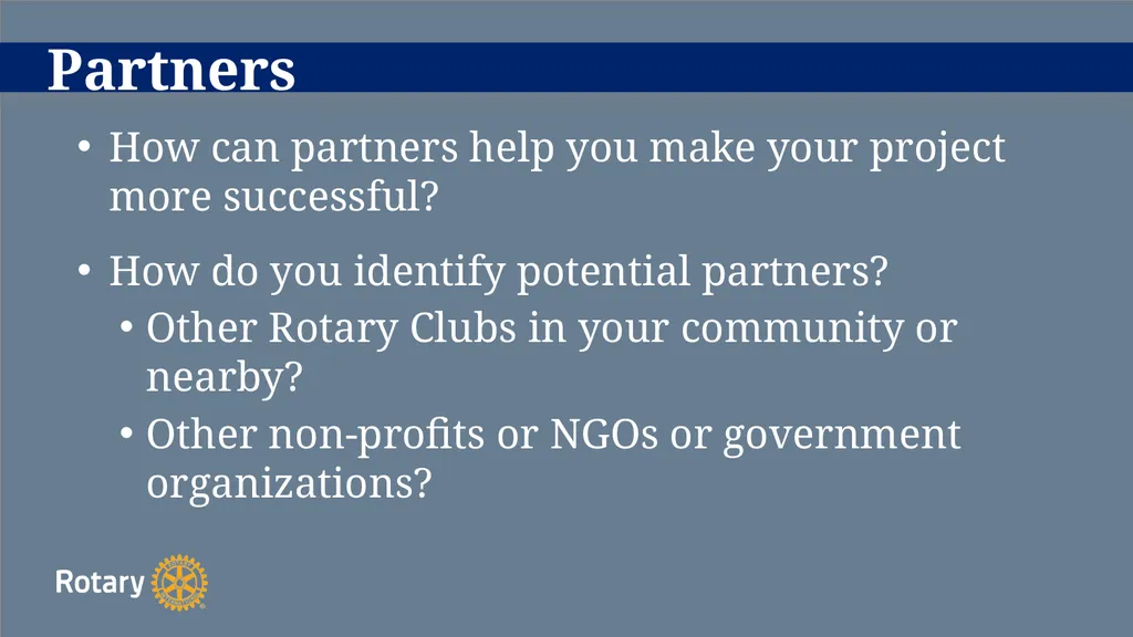 TITLE D6780 Grant Qualification & Management - slide 25 of 52
