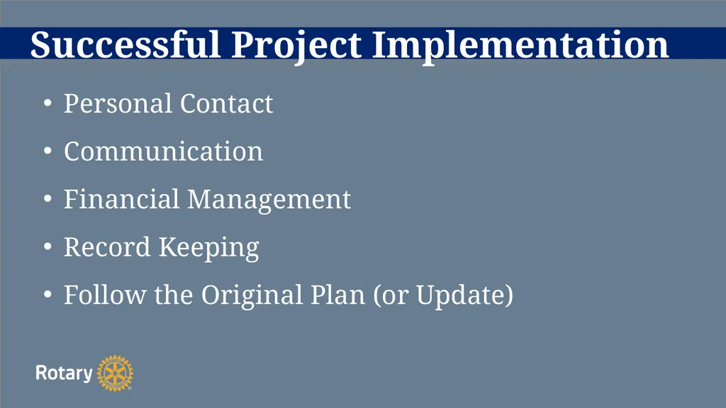 TITLE D6780 Grant Qualification & Management - slide 41 of 52