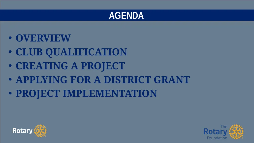TITLE D6780 Grant Qualification & Management - slide 3 of 40