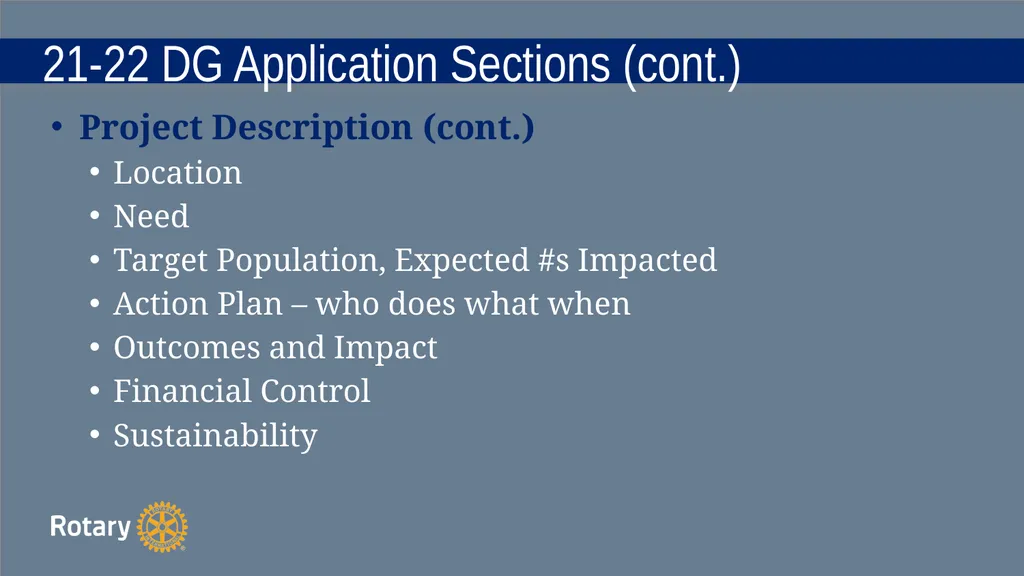 TITLE D6780 Grant Qualification & Management - slide 39 of 58