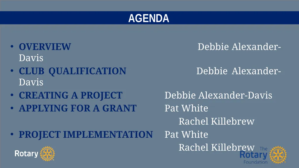 TITLE D6780 Grant Qualification & Management - slide 7 of 58