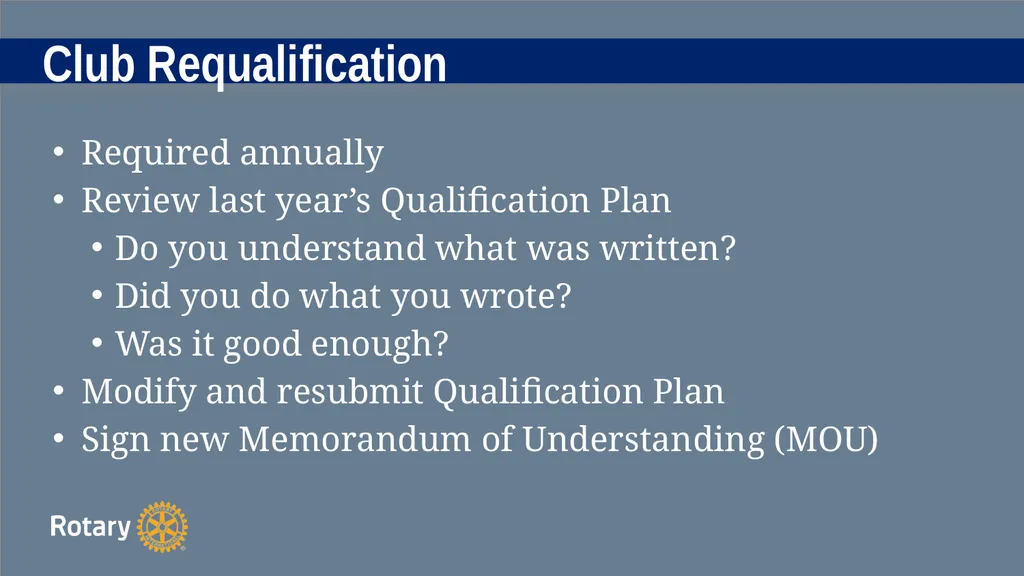 TITLE D6780 Grant Qualification & Management - slide 20 of 58