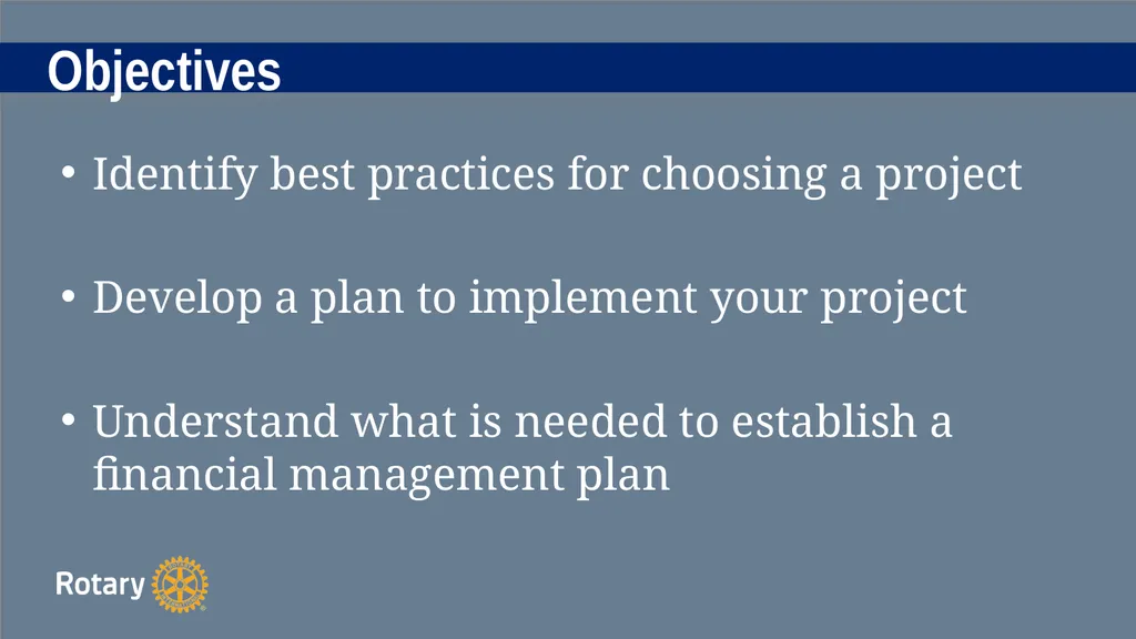 TITLE D6780 Grant Qualification & Management - slide 26 of 58
