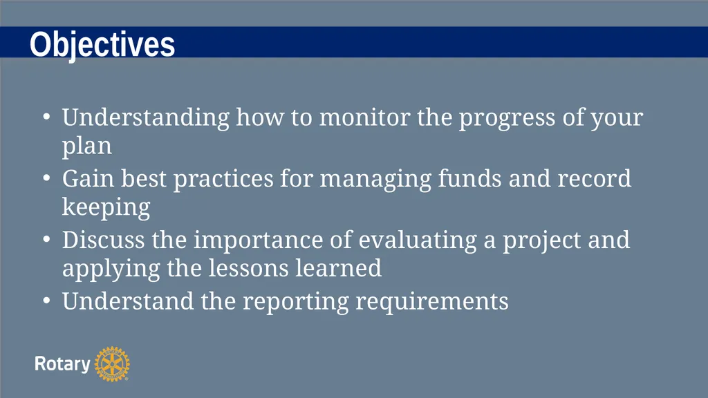 TITLE D6780 Grant Qualification & Management - slide 46 of 58