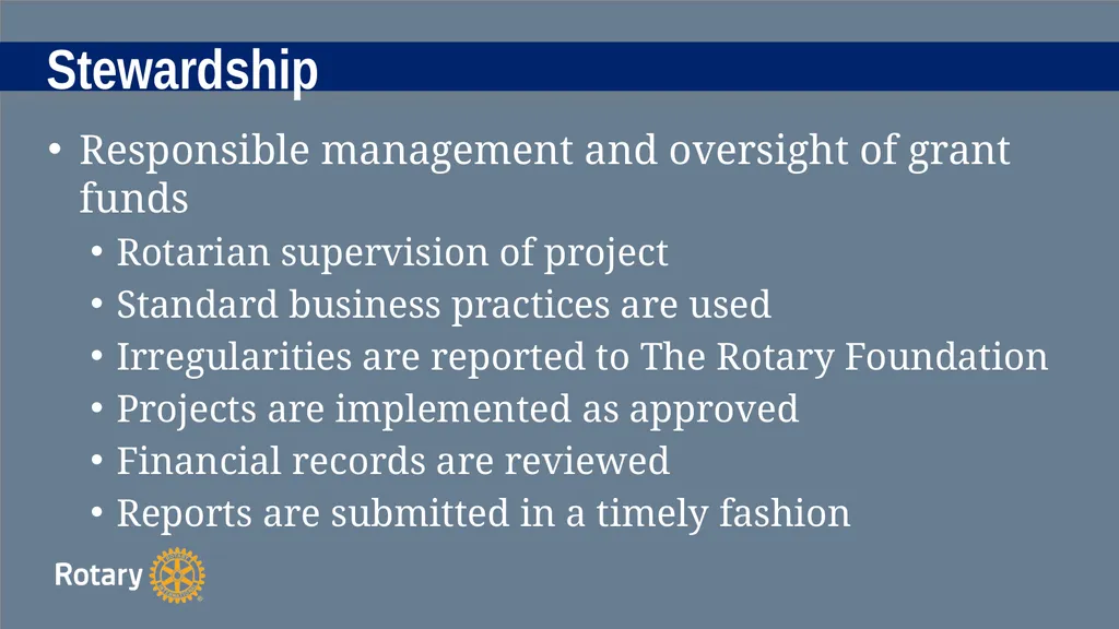 TITLE D6780 Grant Qualification & Management - slide 16 of 58