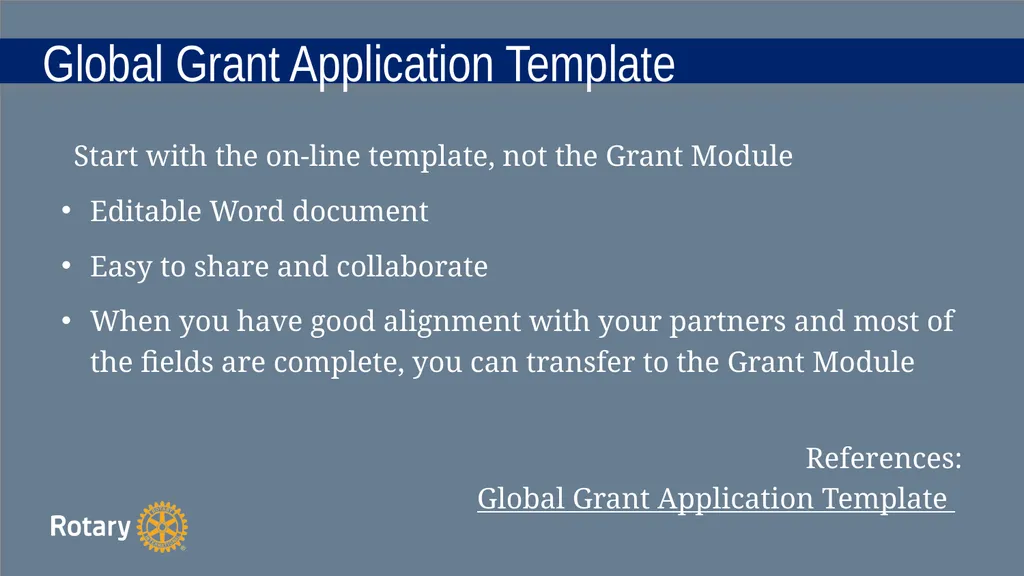 TITLE Zone Summit Global Grants Training Jim - slide 38 of 62