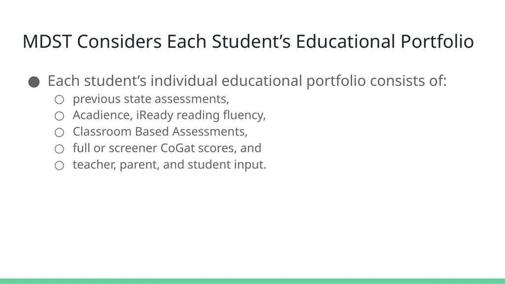 Woodland School District Highly Capable Program - slide 9 of 11