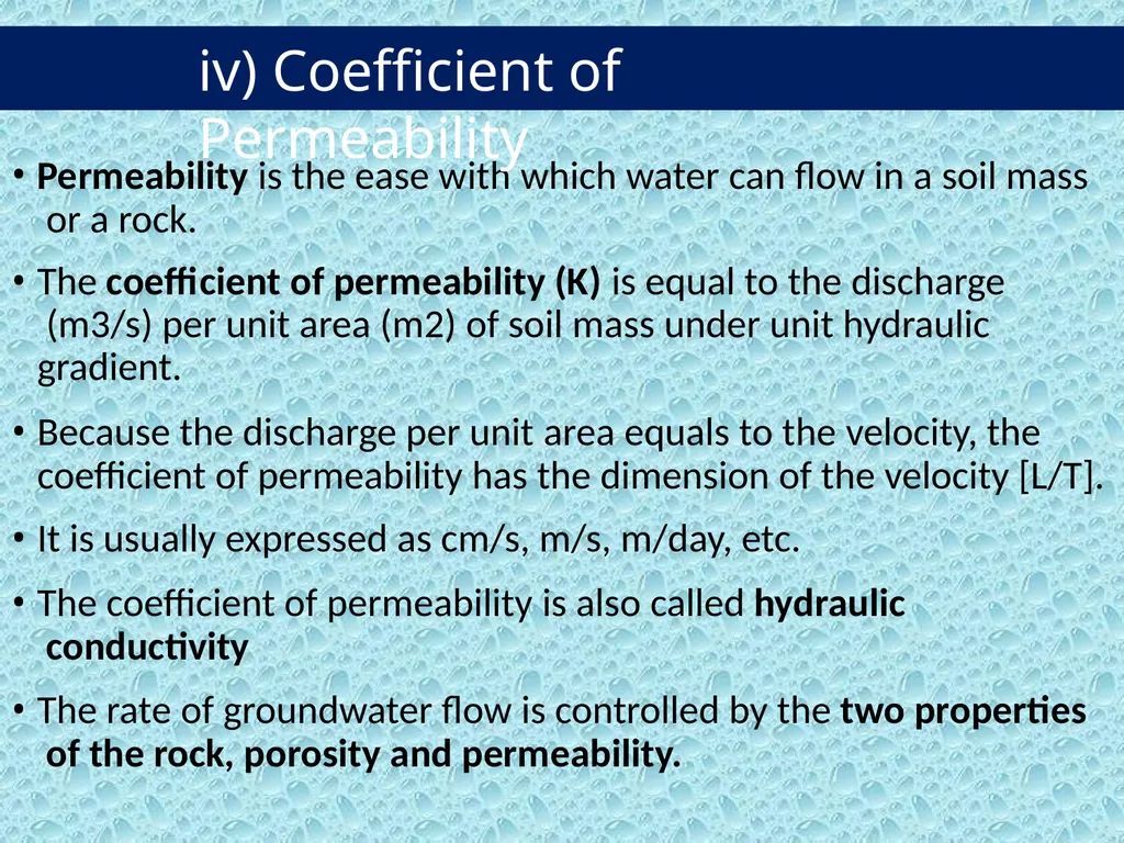 GROUND WATER DEFINITION OF GROUND WATER - slide 30 of 34