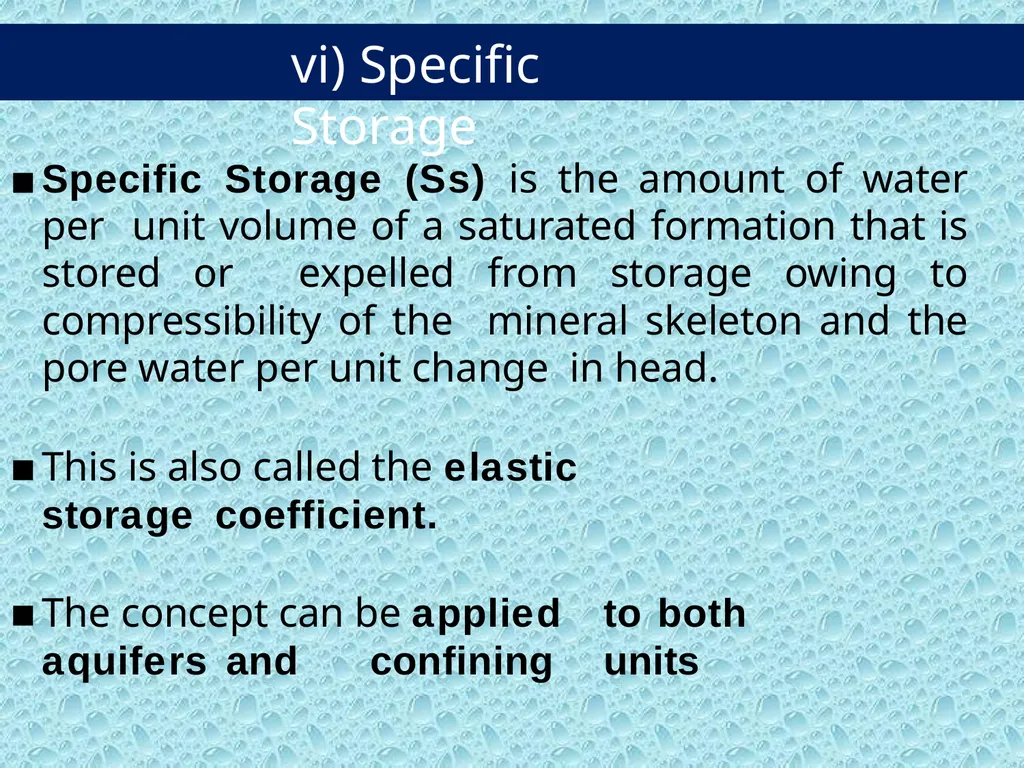 GROUND WATER DEFINITION OF GROUND WATER - slide 33 of 34