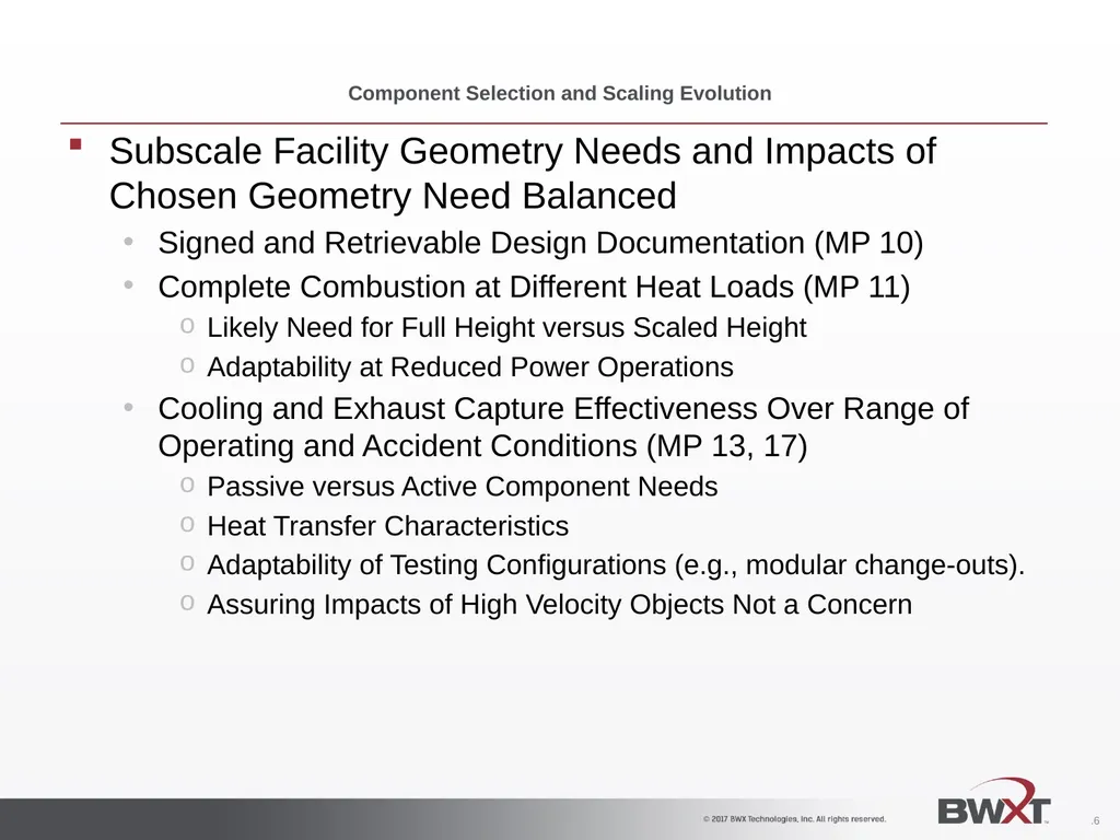 Ground Test Sub-Tasks Current 27 June 2017 BWXT – - slide 6 of 7