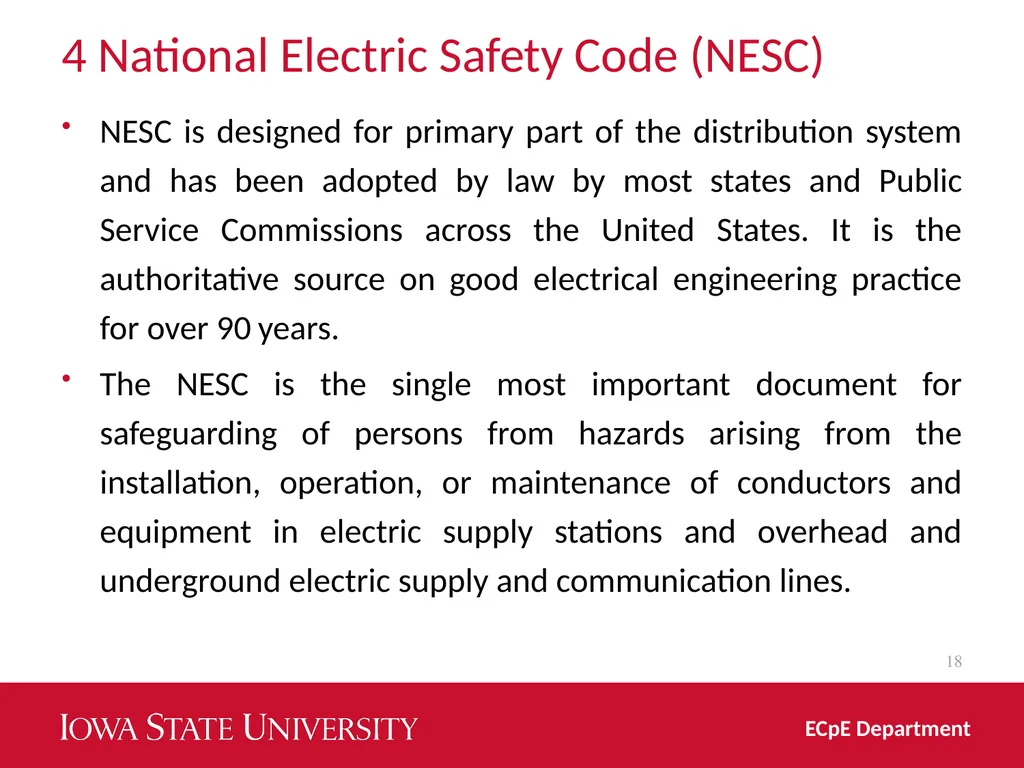 Distribution System Grounding Dr. Zhaoyu Wang 1113 - slide 18 of 27