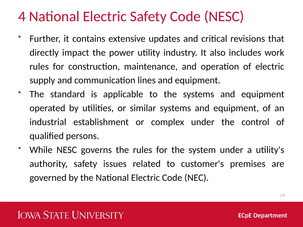 Distribution System Grounding Dr. Zhaoyu Wang 1113 - slide 19 of 27